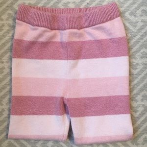 Adorable Baby Gap Heathered Pink Knit Leggings 3T